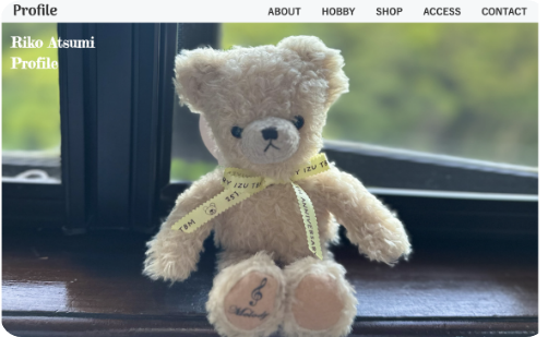 プロフィールサイト